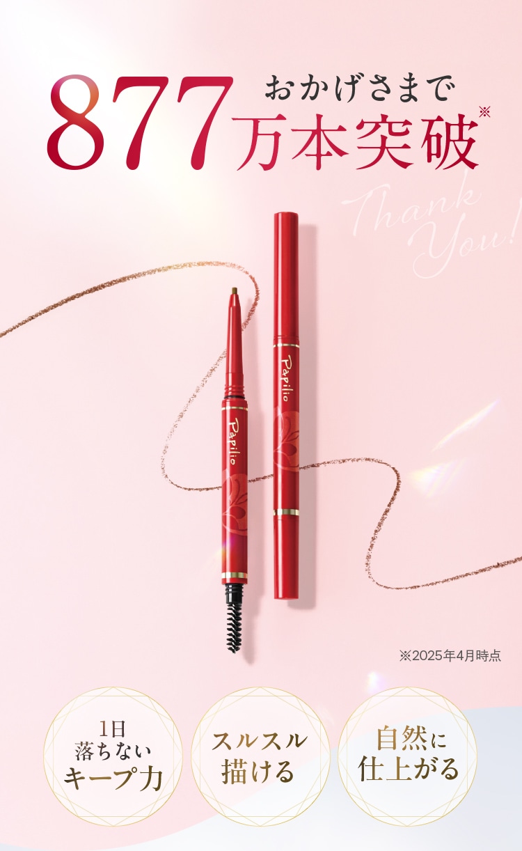 おかげさまで877万本突破